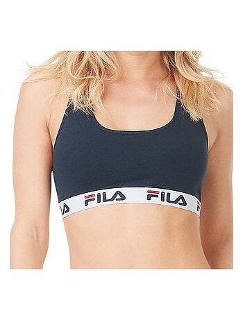 Lot de 3 brassières coton femme c uni fila
