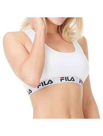 Lot de 3 brassières coton femme uni fila