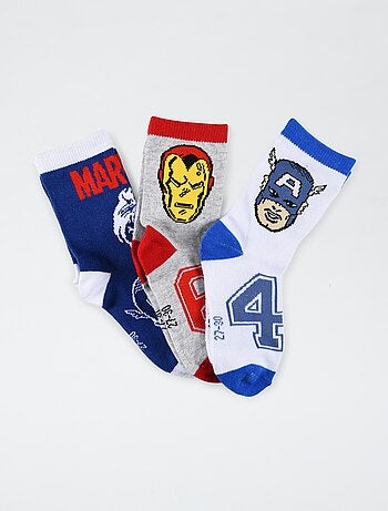 Lot de 3 chaussettes 'Avengers'