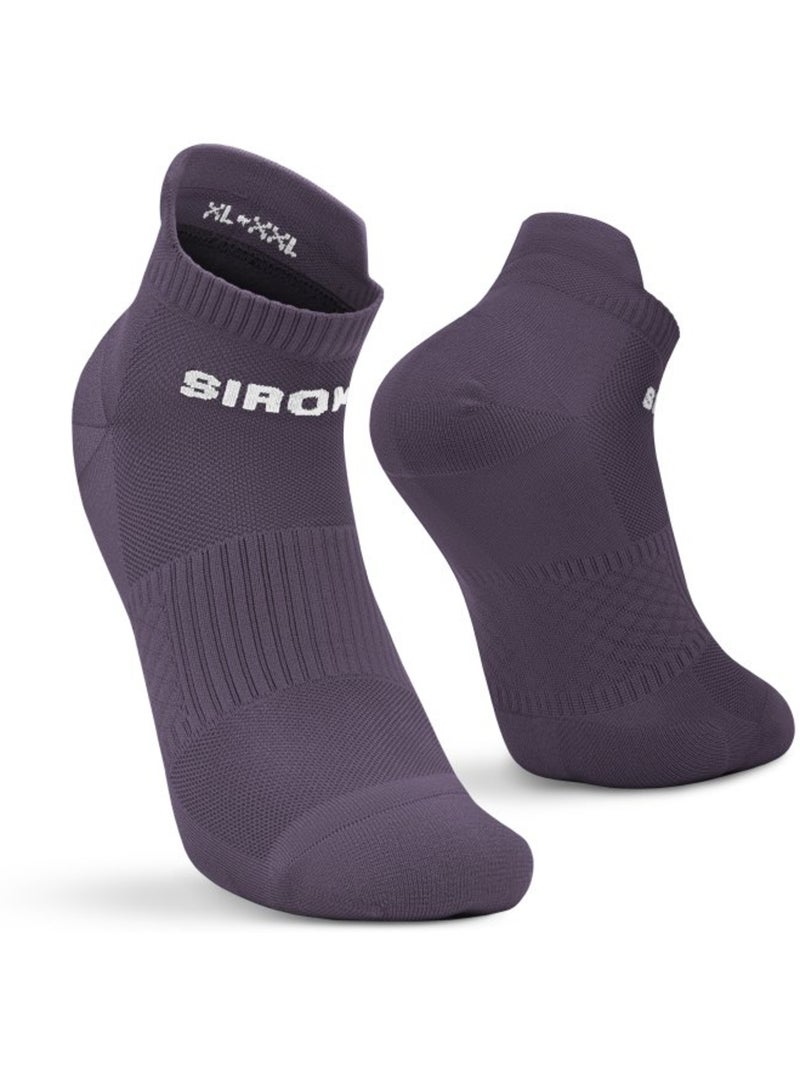 Lot de 3 chaussettes basses de sport fitness homme et femme trim lavander Blanc - Kiabi