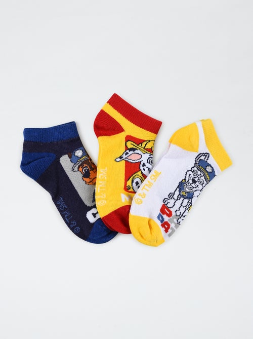 Lot de 3 chaussettes basses 'Pat'patrouille' - Kiabi