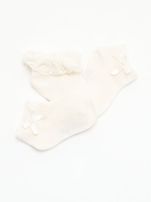 Lot de 3 chaussettes de cérémonie - Kiabi