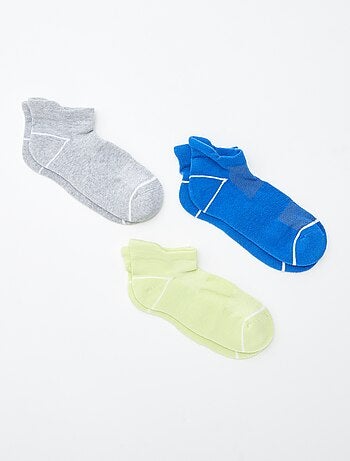 Lot de 3 chaussettes de sport invisibles
