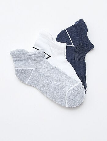 Lot de 3 chaussettes de sport invisibles