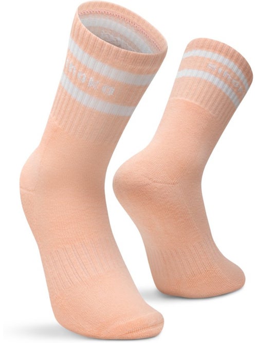 Lot de 3 chaussettes de sport mi-mollet fitness homme et femme sidekick - Kiabi