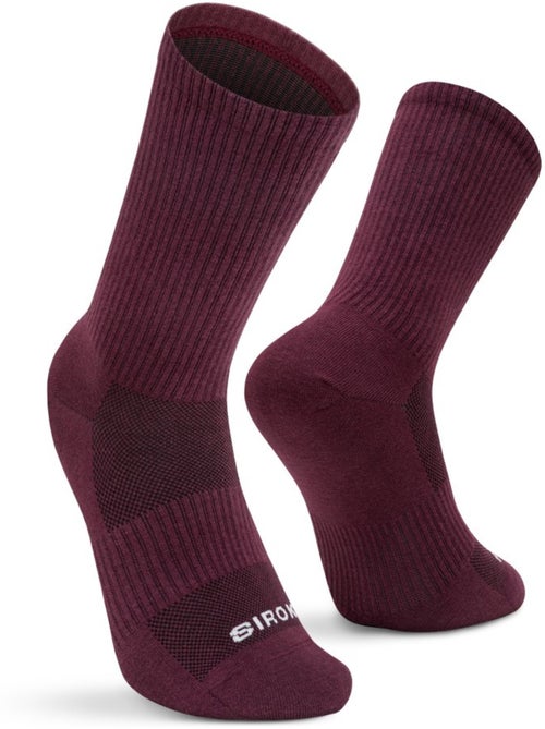 Lot de 3 chaussettes golf mi-mollet coton bio golf homme et femme rough classic - Kiabi