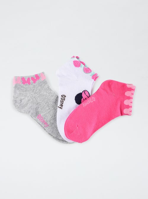 Lot de 3 chaussettes 'Minnie' - Kiabi