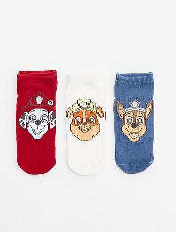 Lot de 3 chaussettes 'Pat'patrouille'