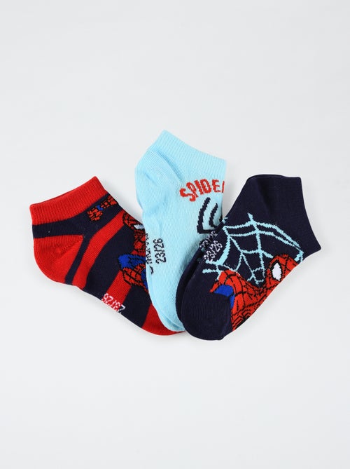 Lot de 3 chaussettes 'Spider-man' - Kiabi