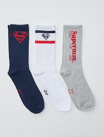 Lot de 3 chaussettes 'Superman'