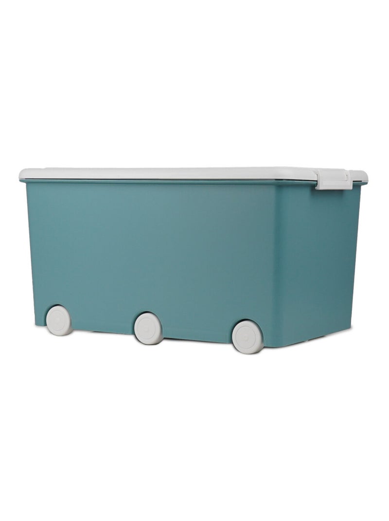 Lot de 3 coffres de rangement playbox - maxi Turquoise - Kiabi
