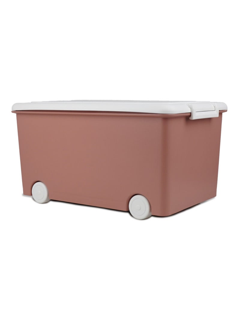 Lot de 3 coffres de rangement playbox - medium Rose - Kiabi