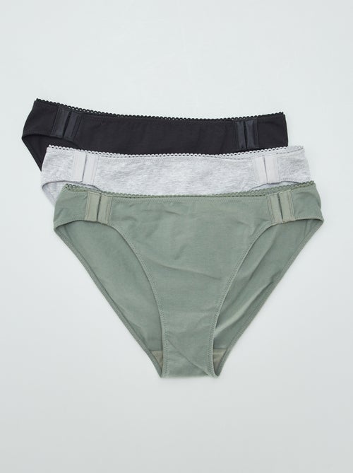 Lot de 3 culottes - collection facile à enfiler - Kiabi