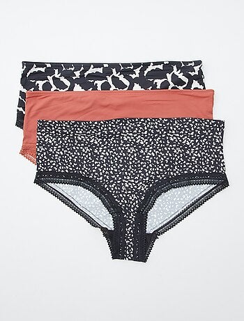 Lot de 3 culottes avec imprimé
