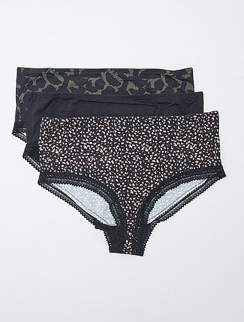 Lot de 3 culottes avec imprimé