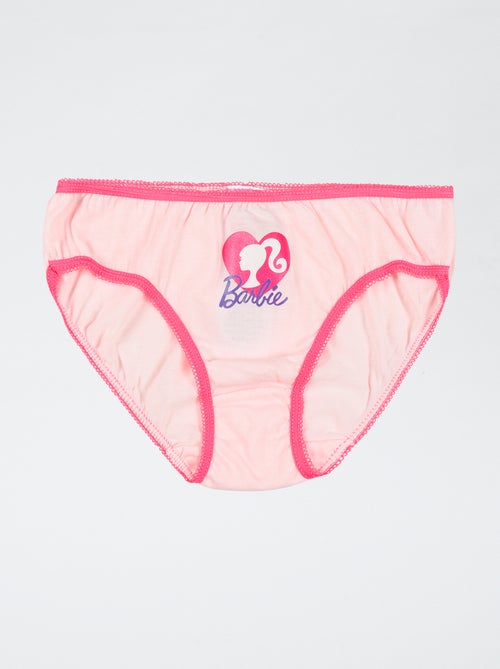 Lot de 3 culottes 'Barbie' en coton - Kiabi