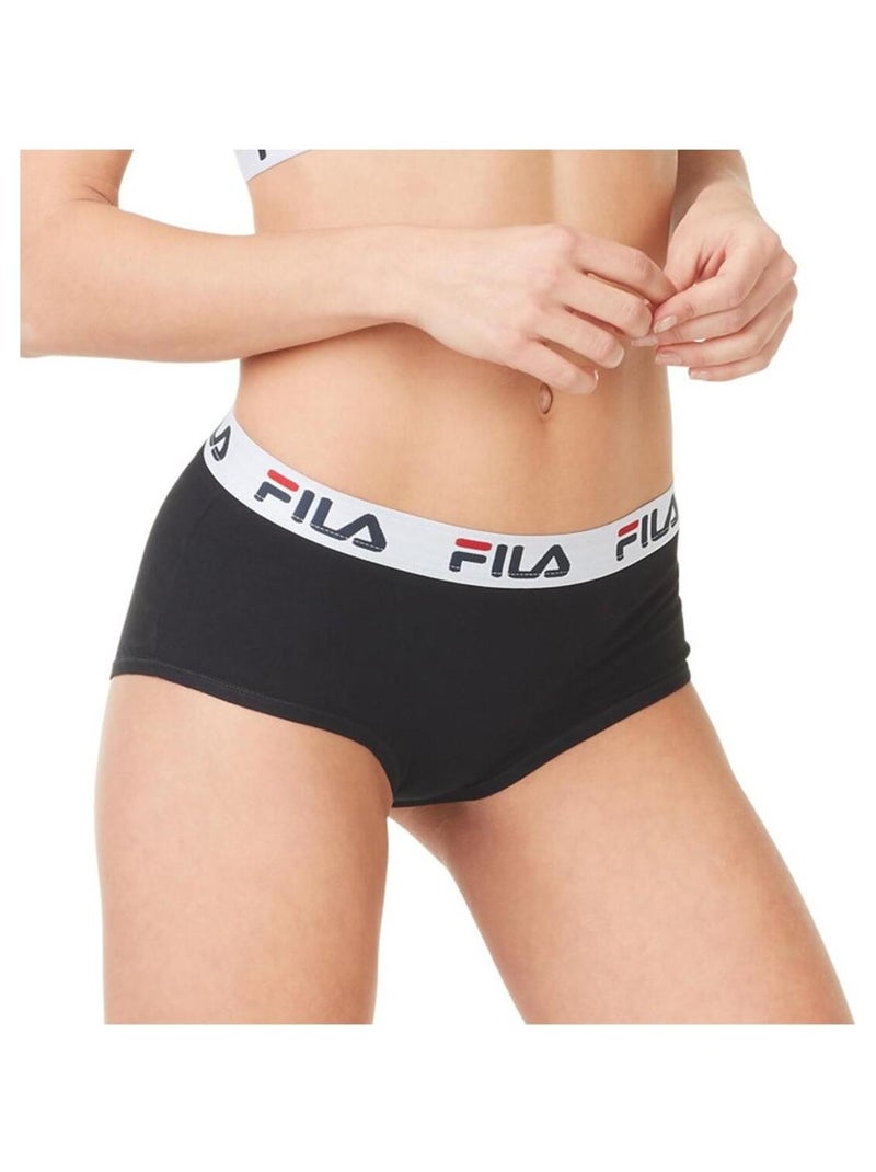 Lot de 3 culottes coton femme  fila Noir - Kiabi