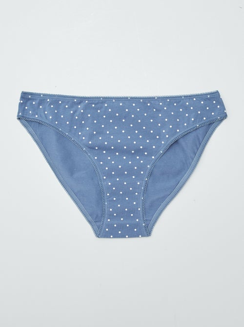 Lot de 3 culottes en coton - Kiabi