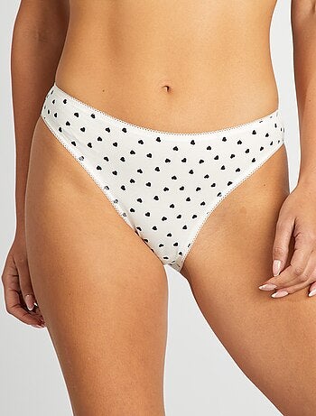 Lot de 3 culottes en coton
