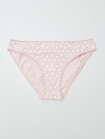 Lot de 3 culottes en coton