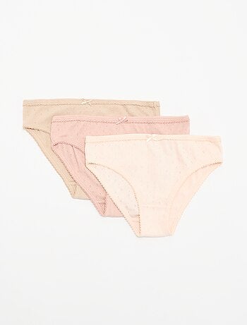 Lot de 3 culottes fantaisies