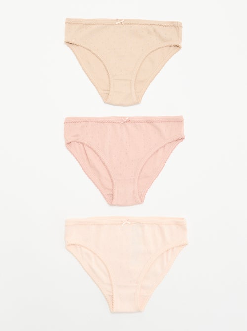 Lot de 3 culottes fantaisies - Kiabi