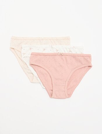 Lot de 3 culottes fantaisies