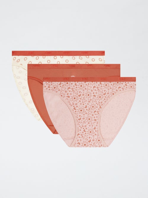 Lot de 3 culottes fantaisies 'DIM' - Kiabi