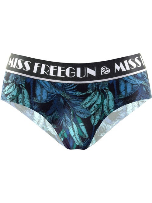 Lot de 3 culottes femme tropical flower freegun - Kiabi Lot de 3 culottes femme tropical flower freegun - Kiabi