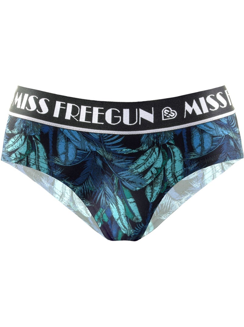 Lot de 3 culottes femme tropical flower freegun Rouge - Kiabi