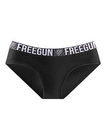 Lot de 3 culottes fille en coton bestial freegun