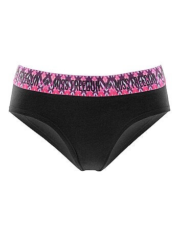 Lot de 3 culottes fille en coton ethnik freegun