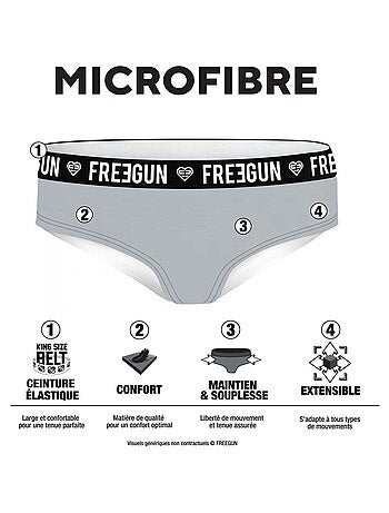 Lot de 3 culottes fille hardy freegun