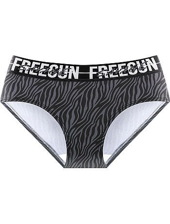 Lot de 3 culottes fille leopard freegun