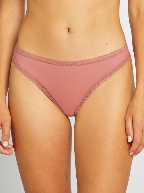 Lot de 3 culottes invisible - Kiabi