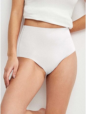Lot de 3 culottes invisibles sans coutures en microfibre