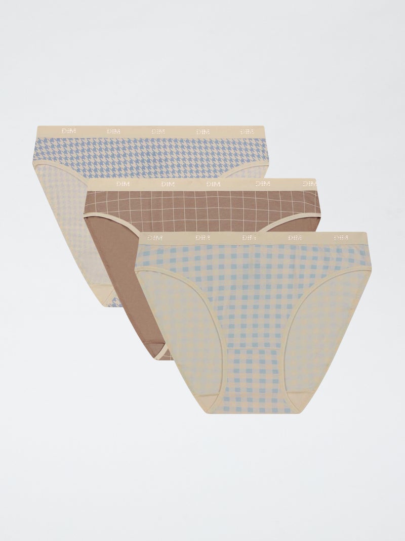 Lot de 3 culottes Les Pockets de 'DIM' Blanc - Kiabi