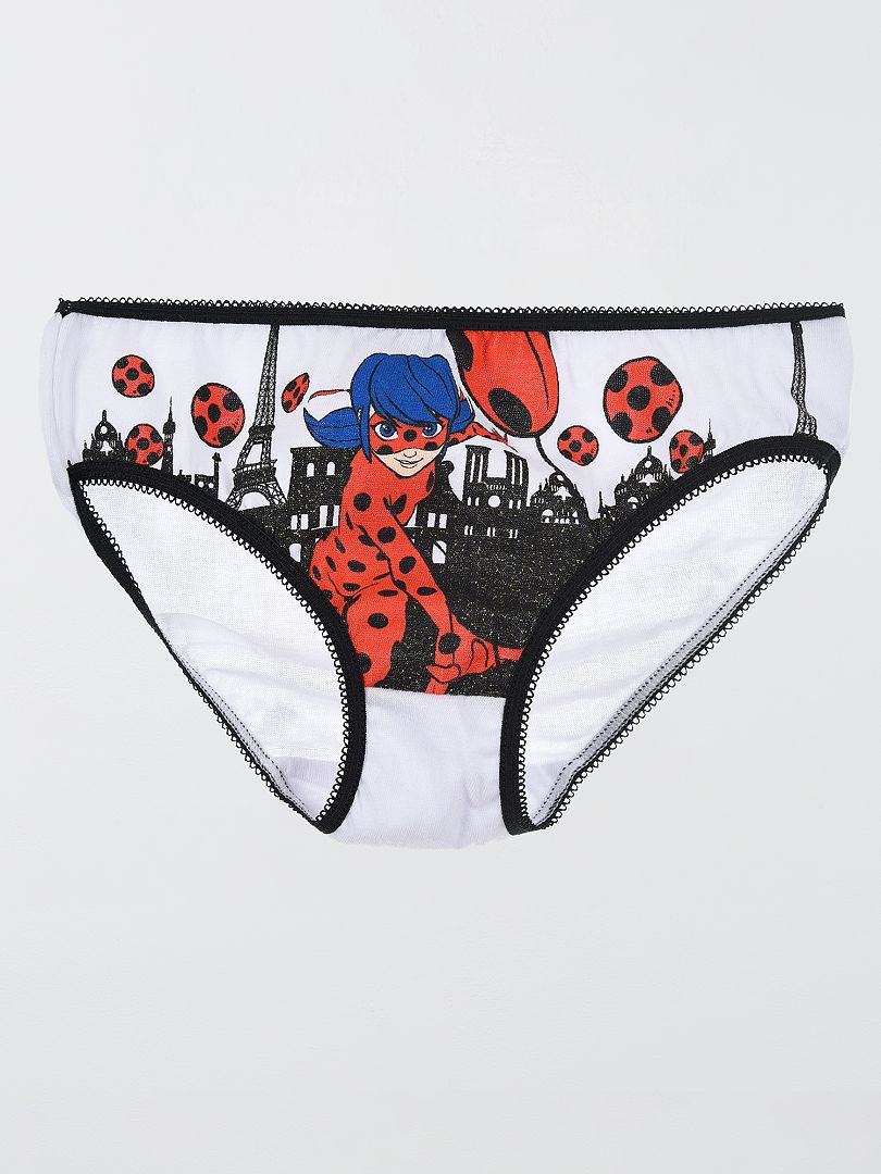 Cadeau Fille Ans Pack De Culottes Miraculous Ladybug 100
