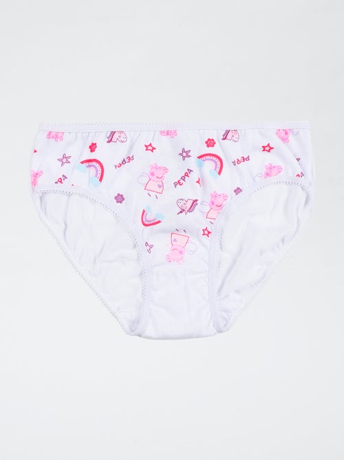 Lot de 3 culottes 'Peppa pig' en coton - Kiabi