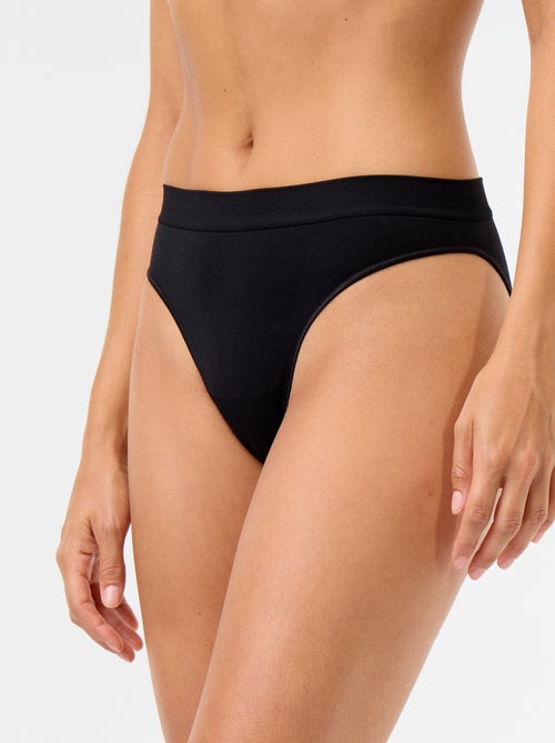 Lot de 3 culottes sans coutures - Kiabi Lot de 3 culottes sans coutures - Kiabi