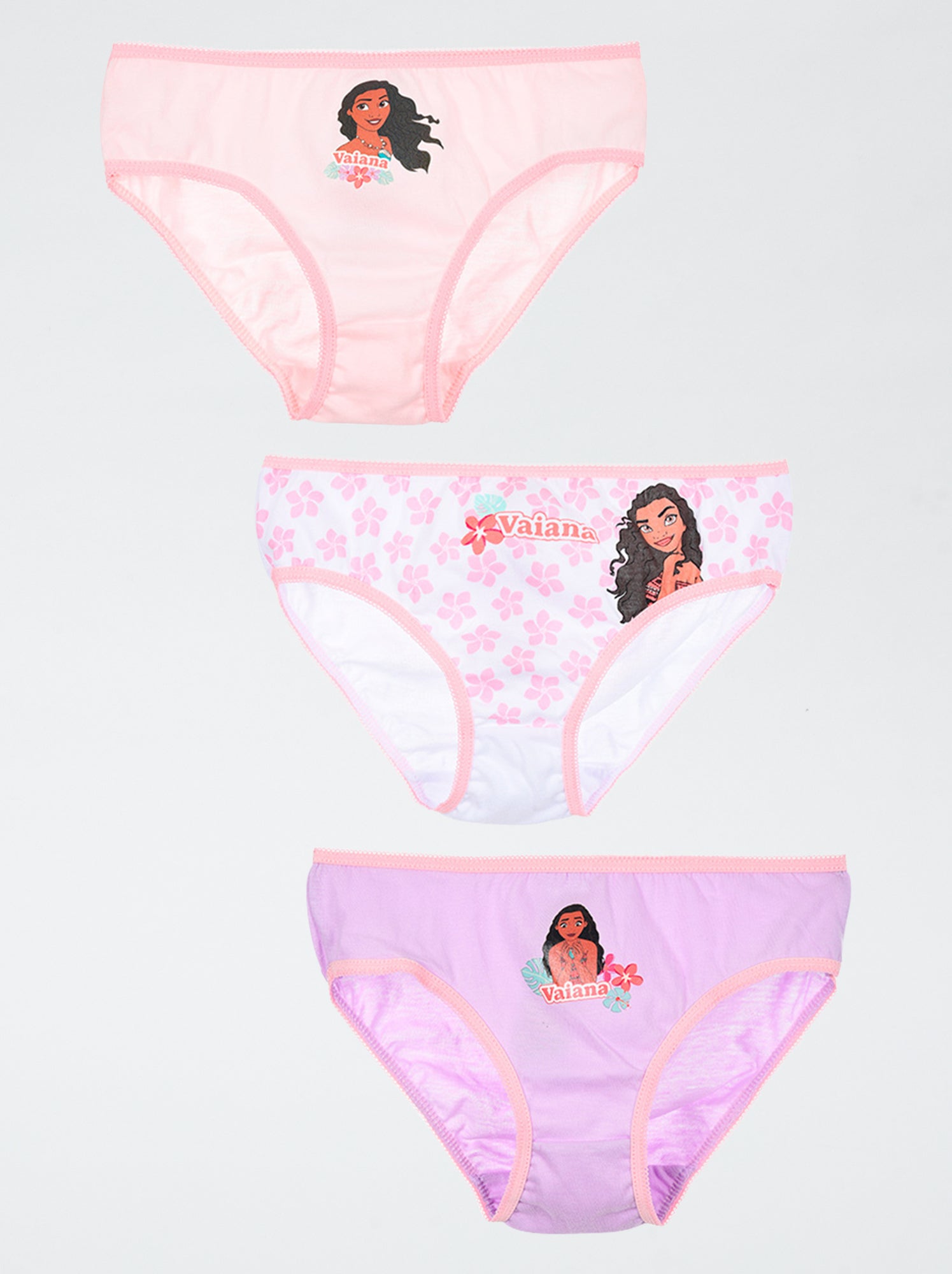 Lot De 3 Culottes Fille 100% Coton Barbie - Taille 4-5 Ans, Motifs Variés, Confortables, Licence Officielle - 2
