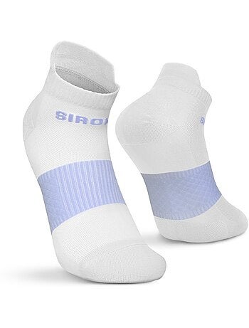 Lot de 3 de chaussettes basses de running fitness homme et femme helix mint