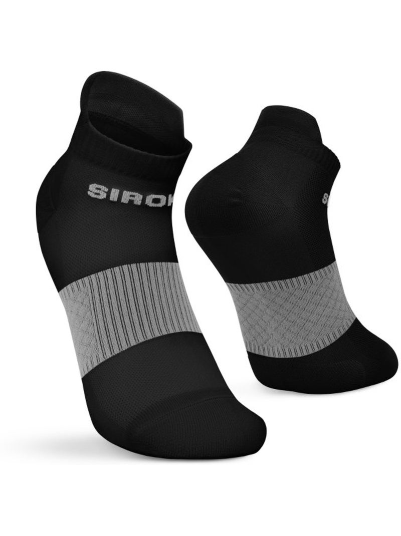 Lot de 3 de chaussettes basses de running fitness homme et femme helix mint Vert - Kiabi