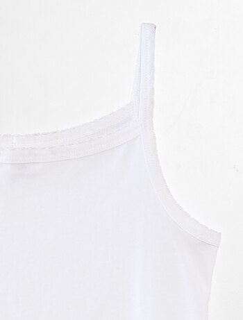 Lot de 3 débardeurs coton