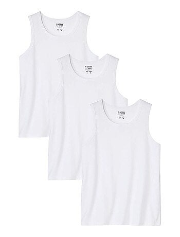 Lot de 3 Débardeurs Plage - ATLAS FOR MEN
