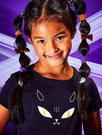 Soldes Accessoires pour cheveux fille - Barrettes, pinces - orange - Kiabi