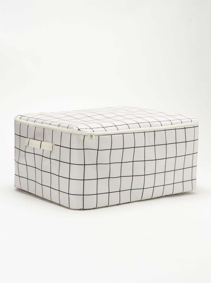 Lot de 3 housses de rangement - Kiabi Home Blanc - Kiabi