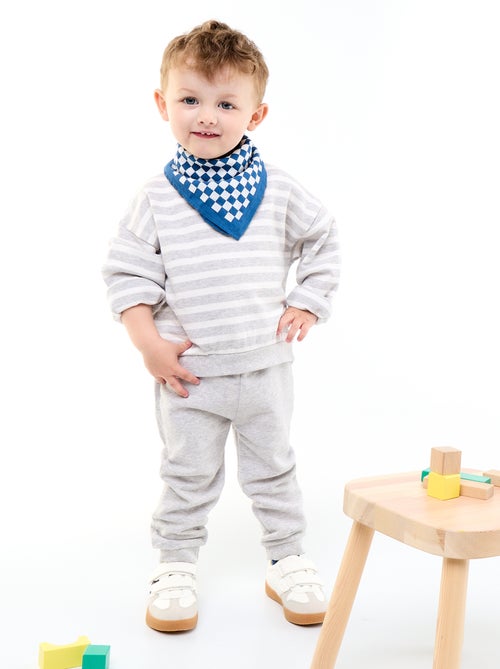 Lot de 3 jogging en French Terry - Kiabi Lot de 3 jogging en French Terry - Kiabi