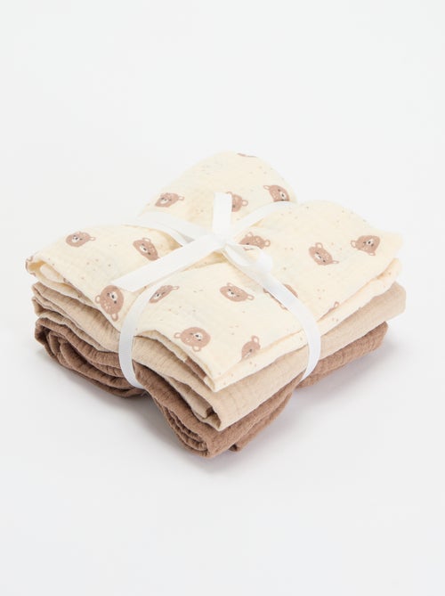 Lot de 3 langes - Kiabi Lot de 3 langes - Kiabi