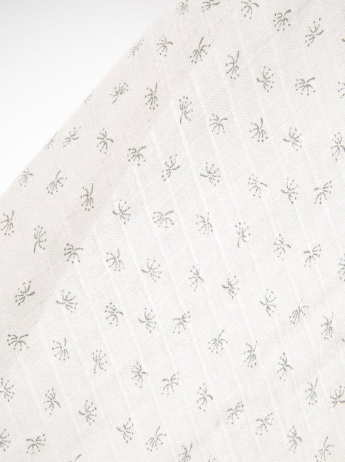 Lot de 3 langes en coton bio - ROBA 'Lil planet' - Kiabi